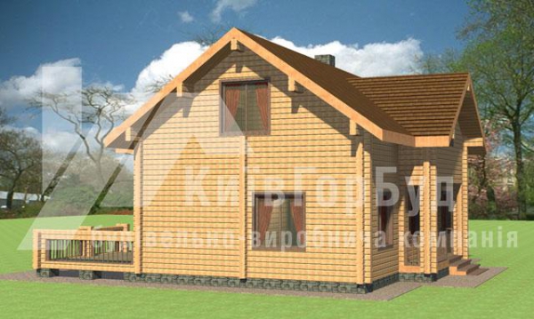 Проект деревянного дома A-211 - фото 3
